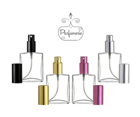 30ml Refillable Frosted Glass Spray Perfume Bottle Empty Atomizer Bottle with Cap