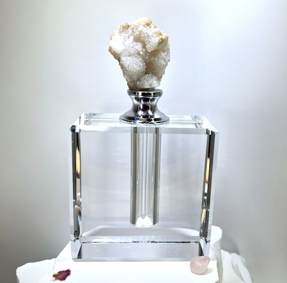 Quartz Top Crystal Perfume Bottle-refillable Perfume Bottle