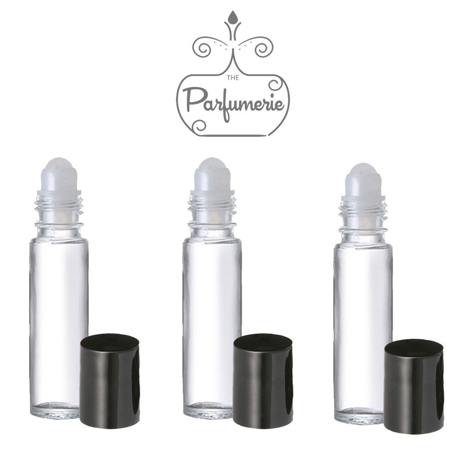 Glass ROLLER BOTTLES 10 ml. 1/3 oz Wholesale Premium Ppe Etsy