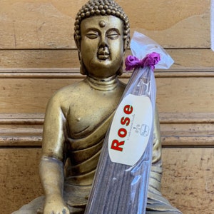 Rose Incense 11 Inch Handcrafted Punk Bundles Long Lasting Meditation Aromatherapy Ritual Yoga Gift Wholesale Available Guaranteed Fresh