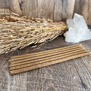 PALO SANTO & MYRRH Incense Sticks Handcrafted in Peru Long Lasting Guaranteed Fresh Meditation Aromatherapy Yoga Cleansing Relaxation