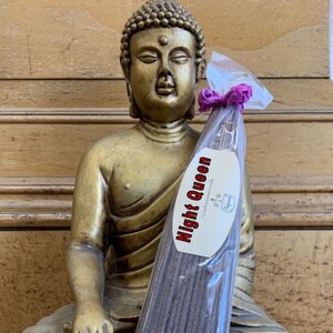 Night Queen Incense 11 Inch Handcrafted Bundles Long Lasting Meditation Aromatherapy Yoga Ritual Gift Wholesale Available Guaranteed Fresh