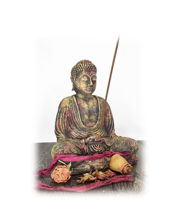 Chakra Buddha Incense Holder Statue Chakra Buddha Incense Holder Statue