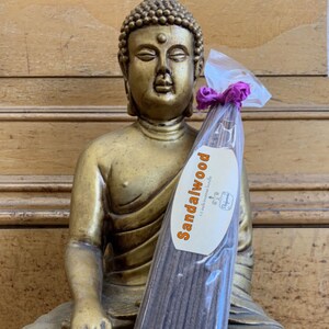 Sandalwood Incense 11 Inch Handcrafted Bundles Long Lasting Meditation Aromatherapy Ritual Yoga Gift Wholesale Available Guaranteed Fresh