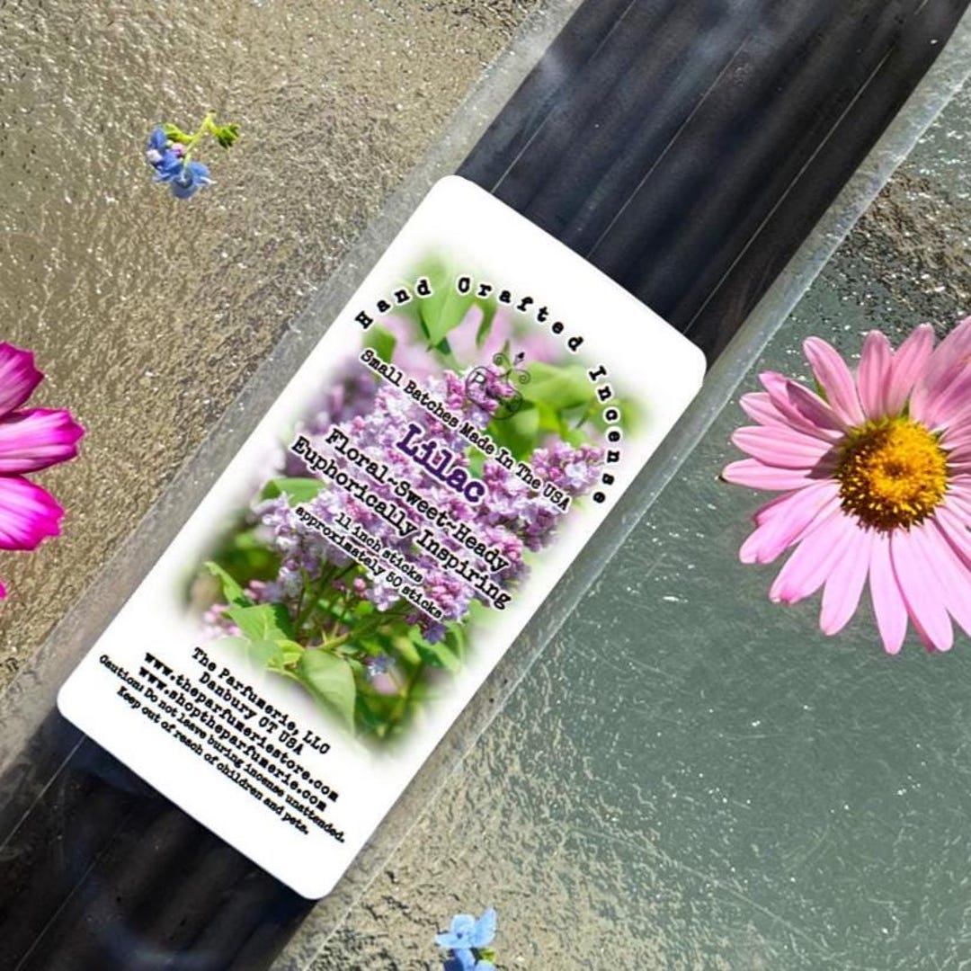 Handcrafted LILAC Incense Sticks, Long Burning, Sweet, Heady