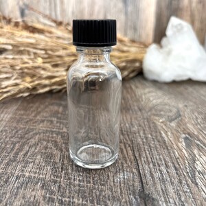 These Clear Glass 1 oz. cologne bottles wholesale are a great option for your business needs, alchemy or Harry Potter Potion!