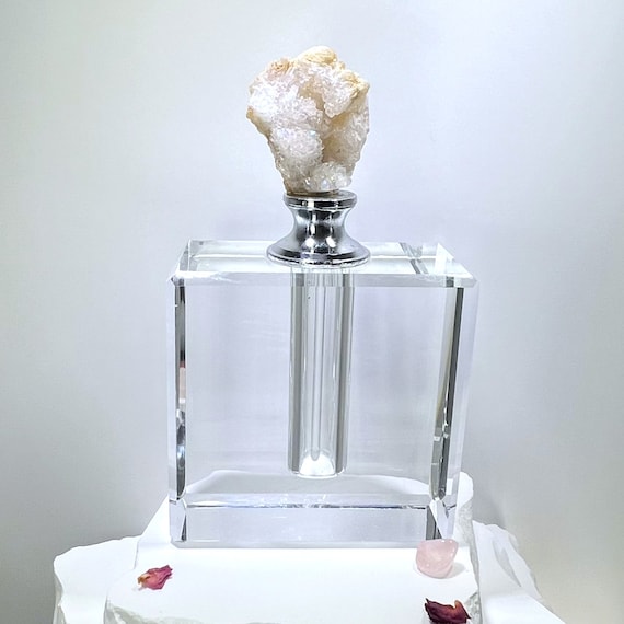 Quartz Top Crystal Perfume Bottle-refillable Perfume Bottle