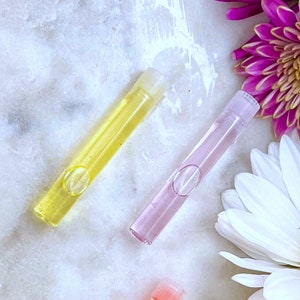 1 ml Perfume Sample Vial to test compatibility and scent. The Parfumerie offers Perfume Oils like Amber Perfume and Muguet.