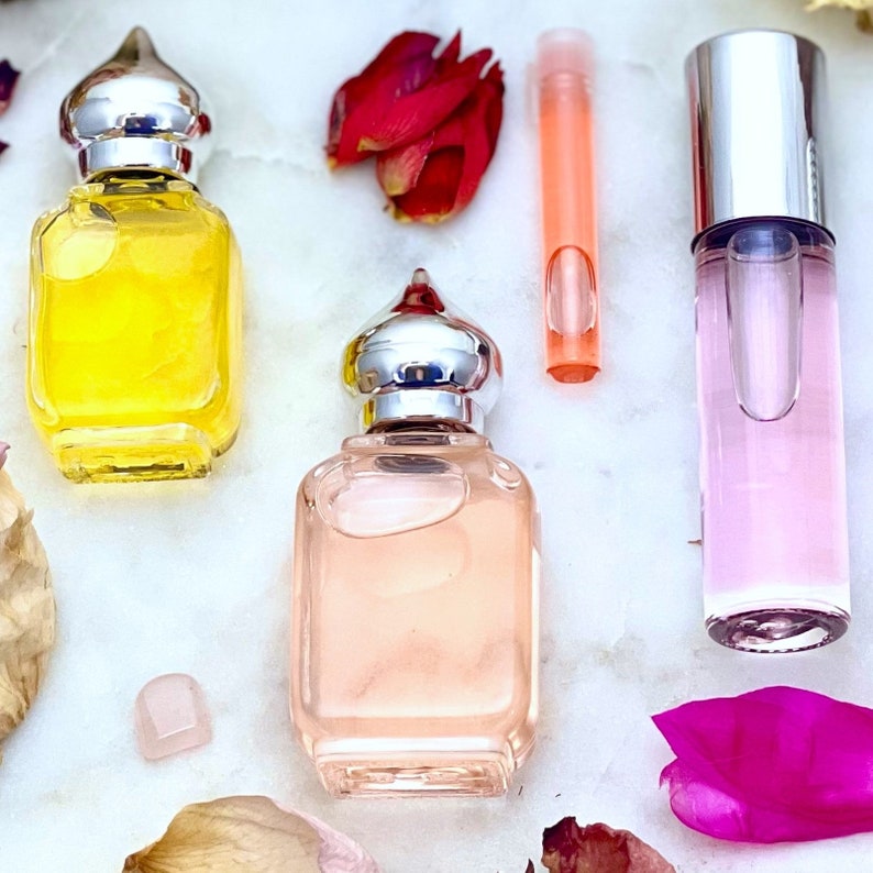 The Parfumerie offers exotic and floral perfumes in different perfume bottles. Like Jasmine!