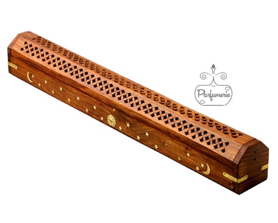 Extra Large JUMBO INCENSE Box Burner, Incense Holder for Sticks 19