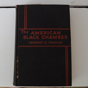 The American Black Chamber, Signed letter by Author, Herbert O. Yardley