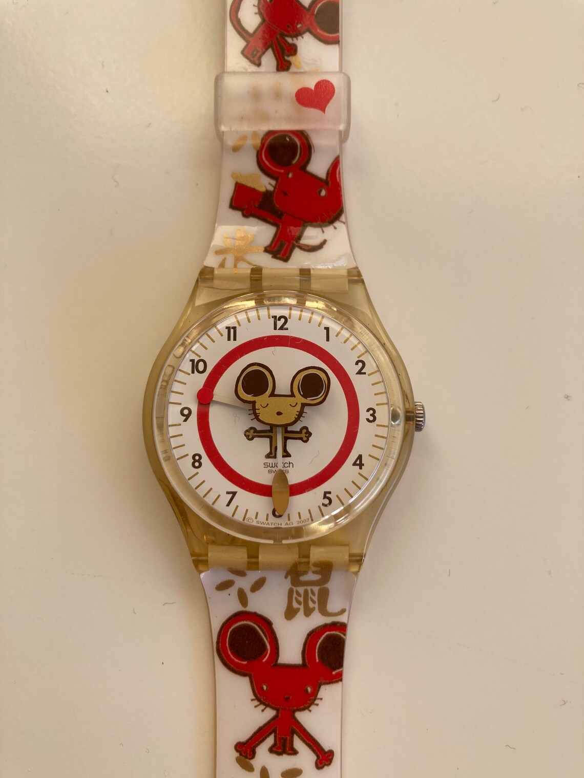 Swatch watch horloge. Chinese New Year. Etsy