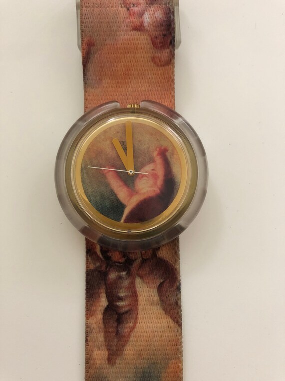 Swatch watch, clock. Swatch Pop. PWK168. Vivienne