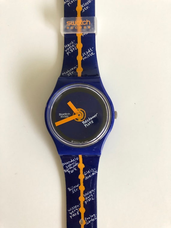 Swatch watch, horloge. Swatch Special SKZ121 Strai