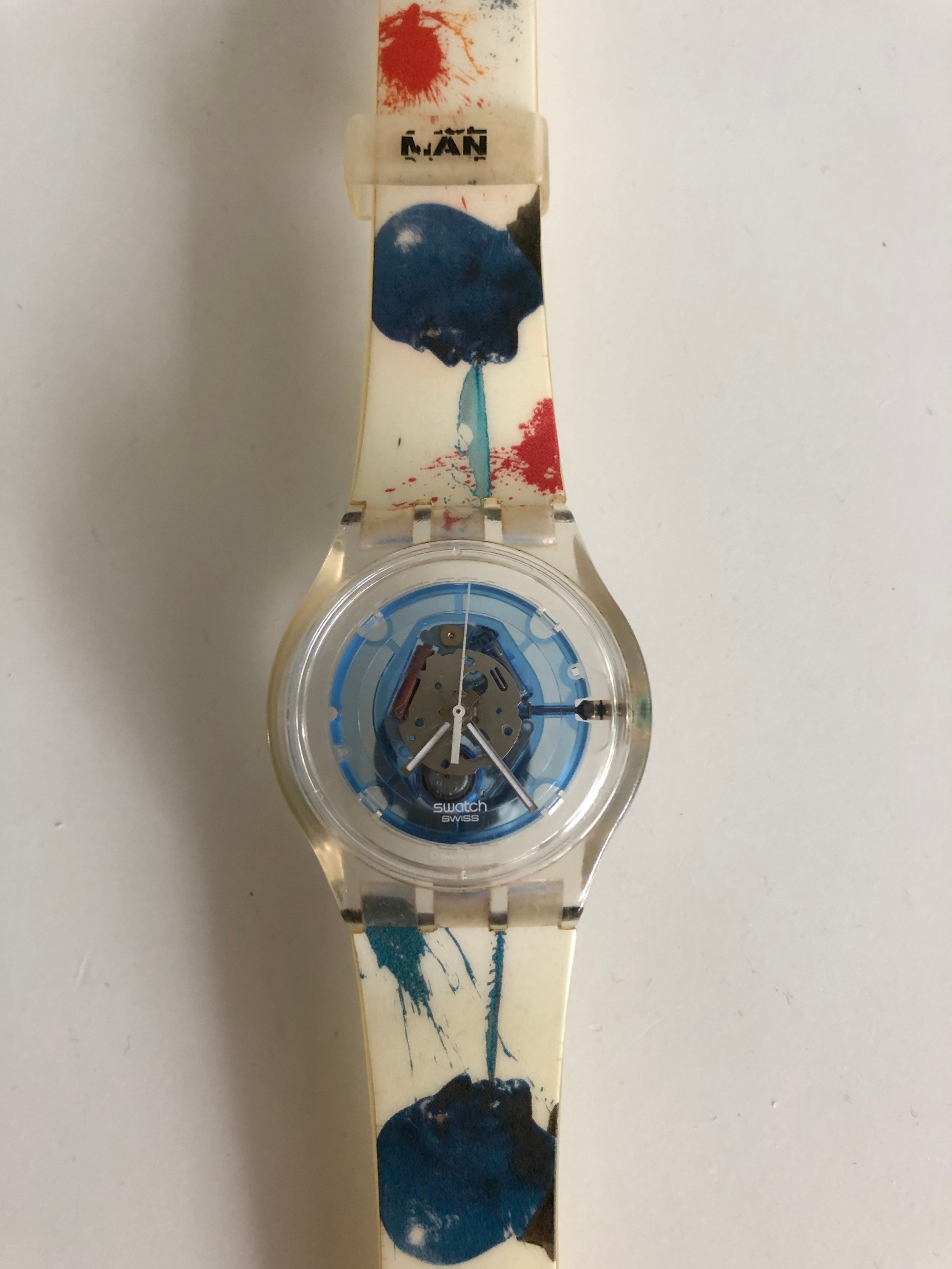 swatch blue man group