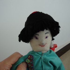 Chinese Boy Doll with Handmade Clothes