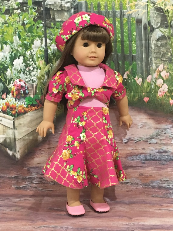 /"Spirale/" Fashion Pattern for American Girl Dolls