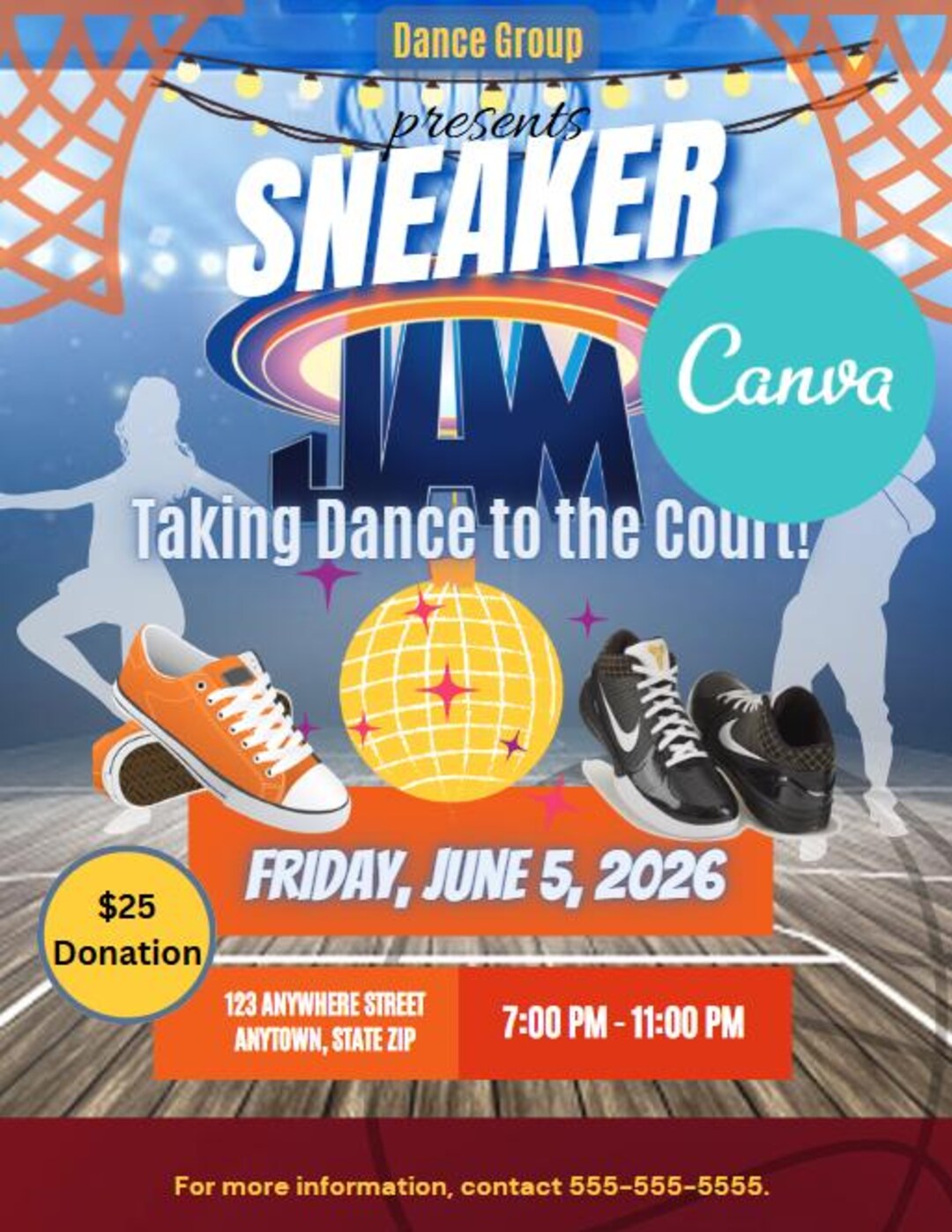 Sneaker Jam Flyer - Etsy