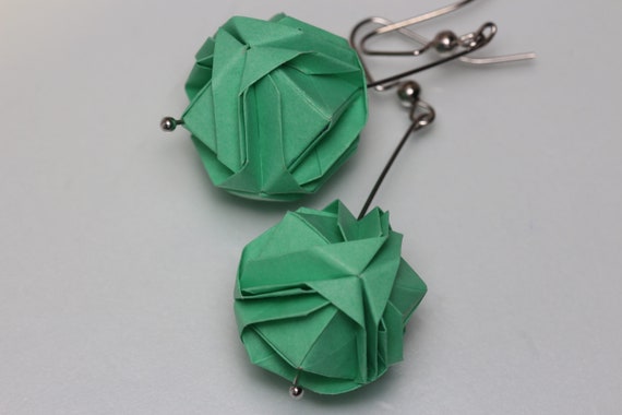 Etsy origami sale earrings