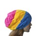 Pansexual Pride Hat, Pansexual Beanie Chunky, Hand Knitted Pansexual Flag Hat, Queer Gift, Pan Accessory, LGBTQ Outfit 