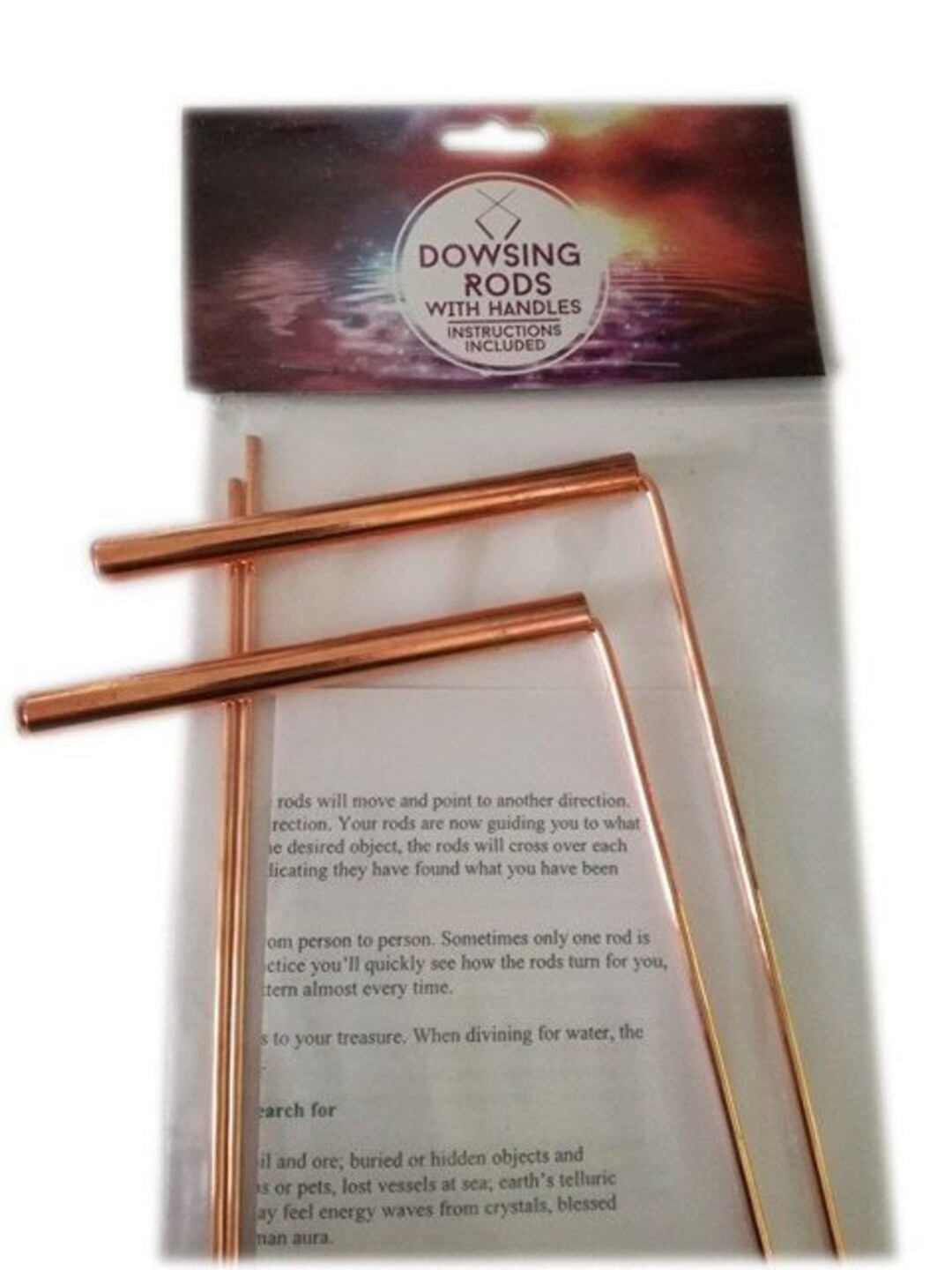 Pair of Solid Copper Dowsing Rods Etsy