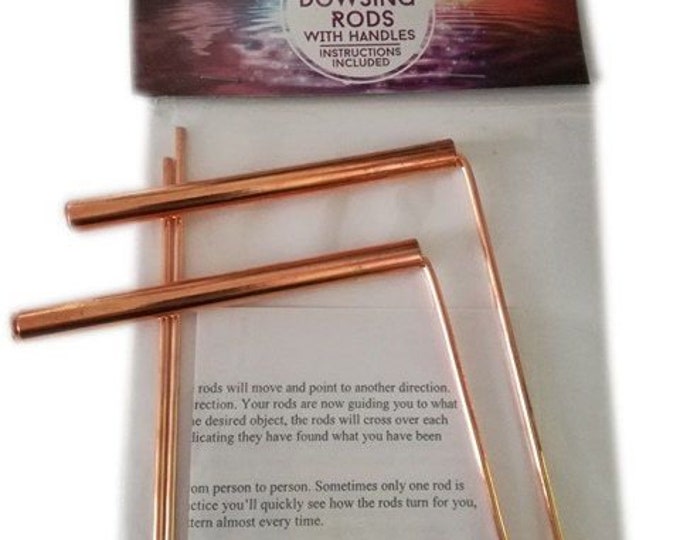 Dowsing Rod Copper solid Material 99 Ghost Hunting Etsy