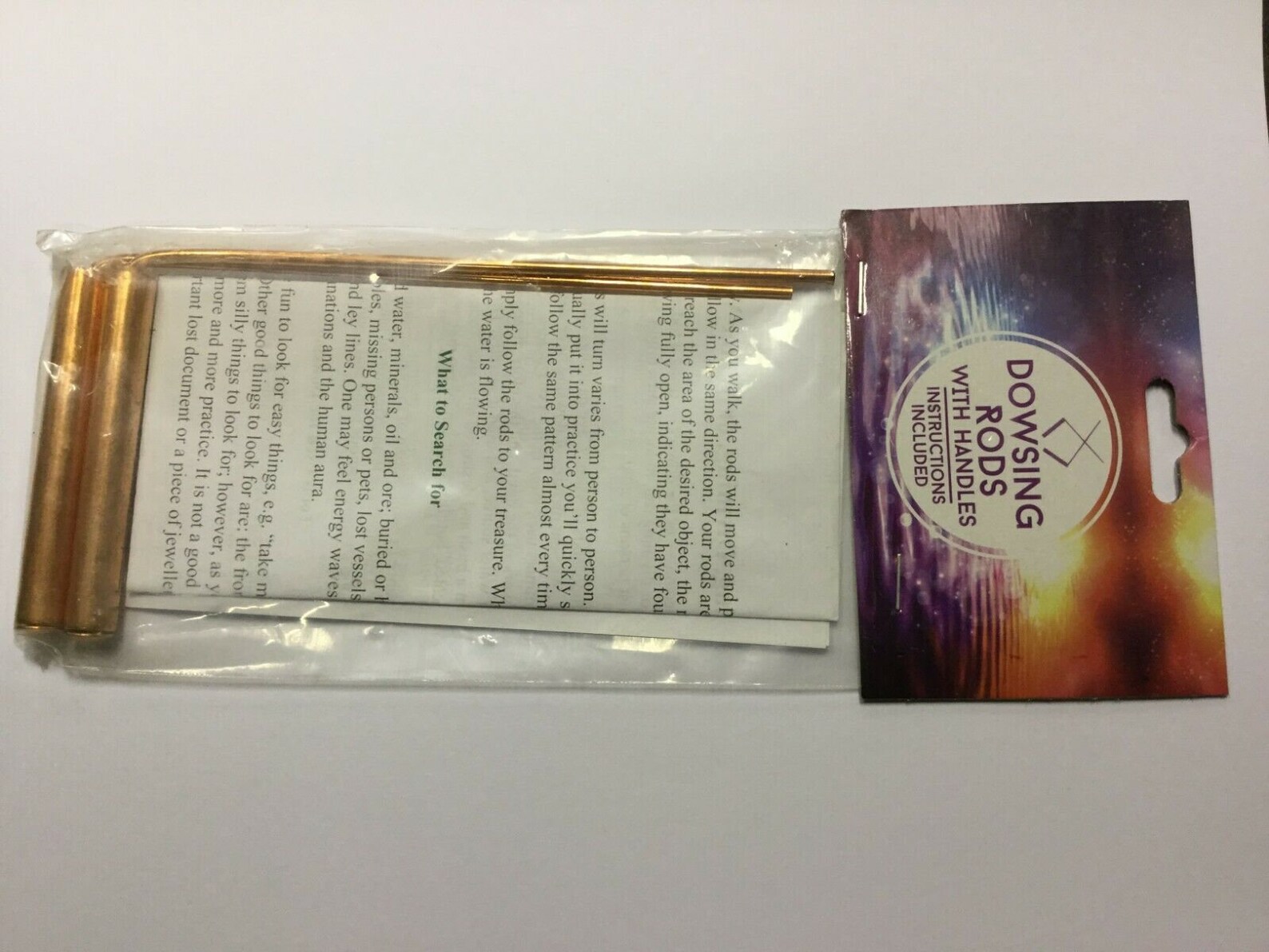 Pair of Solid Copper Dowsing Rods Etsy