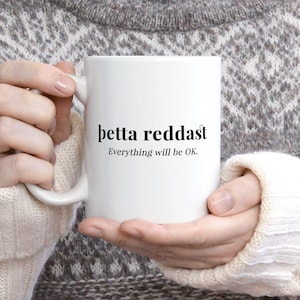 Þetta Reddast Mug, Iceland Mug, Icelandic Saying, Inspirational Phrase Mug, Birthday Gift, Icelandic Gift, Coffee Tea Mug, Home Office Mug