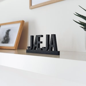 Jæja Refrán islandés, letrero de pared y decoración de mesa, letrero con frase motivadora, regalo de recuerdo de viaje a Islandia, decoración del hogar escandinava