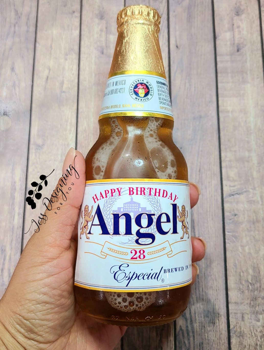 Custom Modelo Beer Labels Personalized Beer Cerveza - Etsy