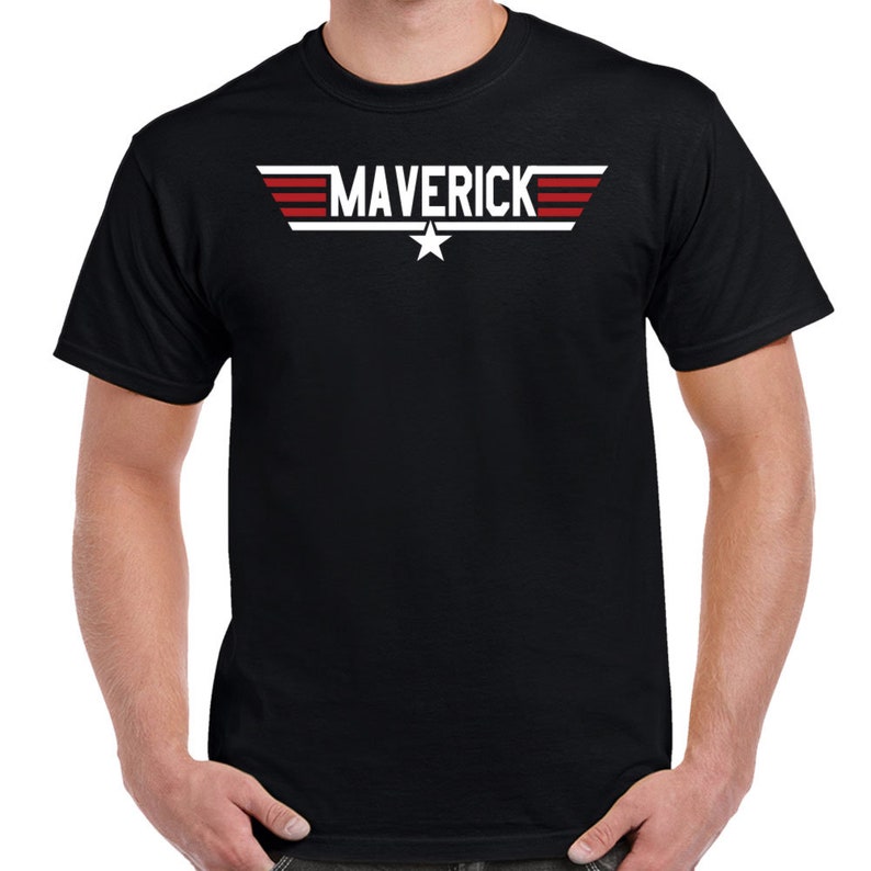 Top Gun Maverick Logo Tshirt Etsy