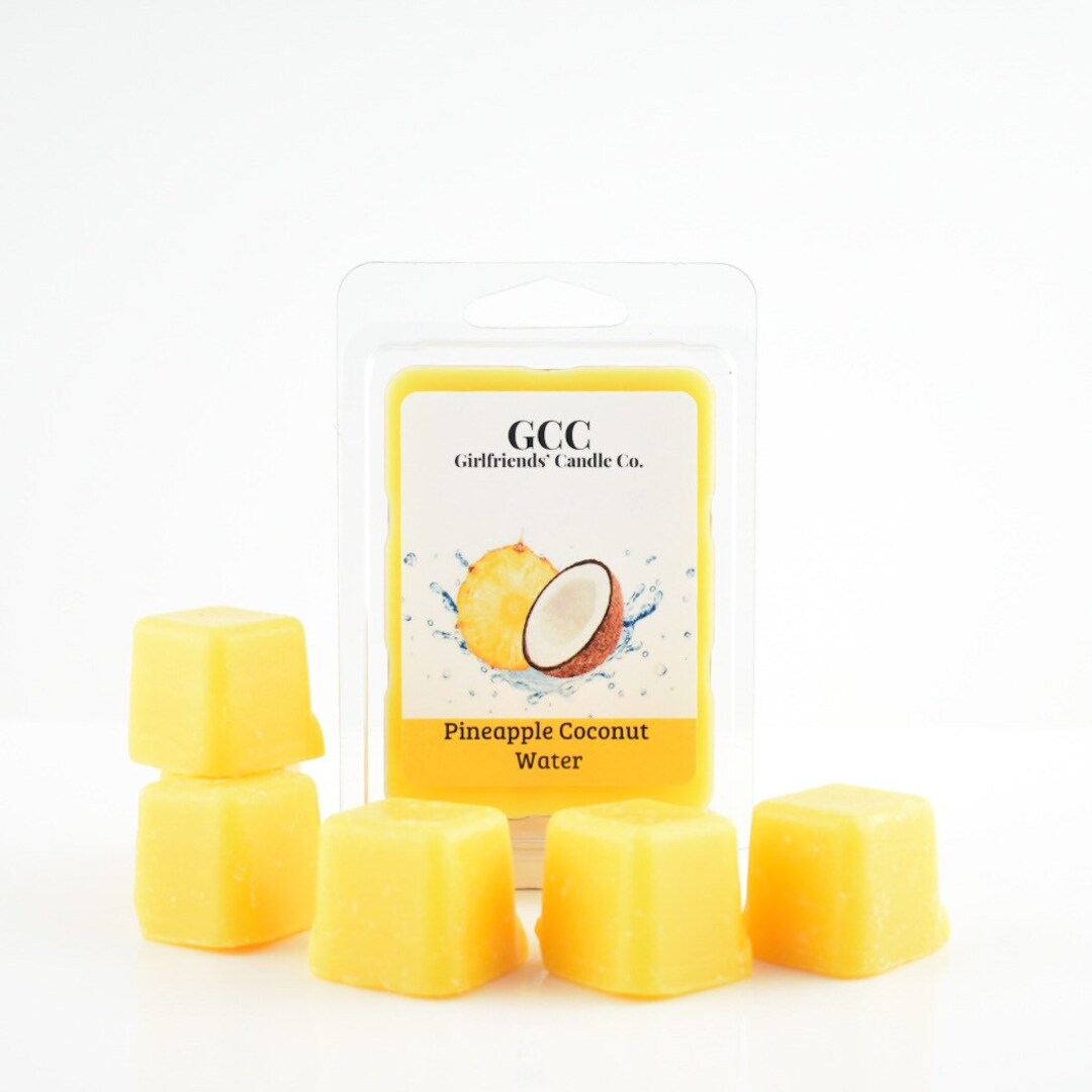 Pineapple & Coconut Water Scented Wax Melt Etsy