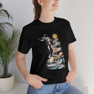 Space Christmas Trees Shirt, Christmas Shirts for Women, Christmas Tee, Christmas TShirt,  Shirts For Christmas,Cute Christmas t-shirt,Tee