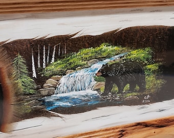 Feather Art Prints - BEARS, by Chuck Hoffman