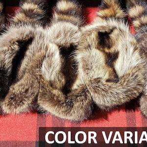 Raccoon Fur Hat - Davy Crockett Style image 9