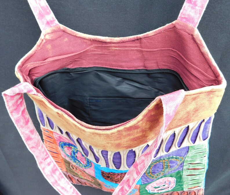 Handmade Hippy Boho Peace Skirt Bag