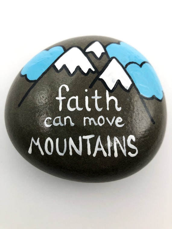 Sentiment Tin- Faith Moves Mountains Sentiment Tin- Faith Moves Mountains