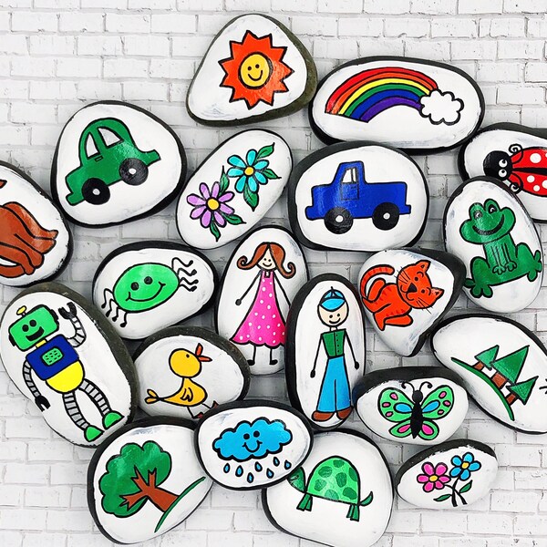Story Rocks - Etsy