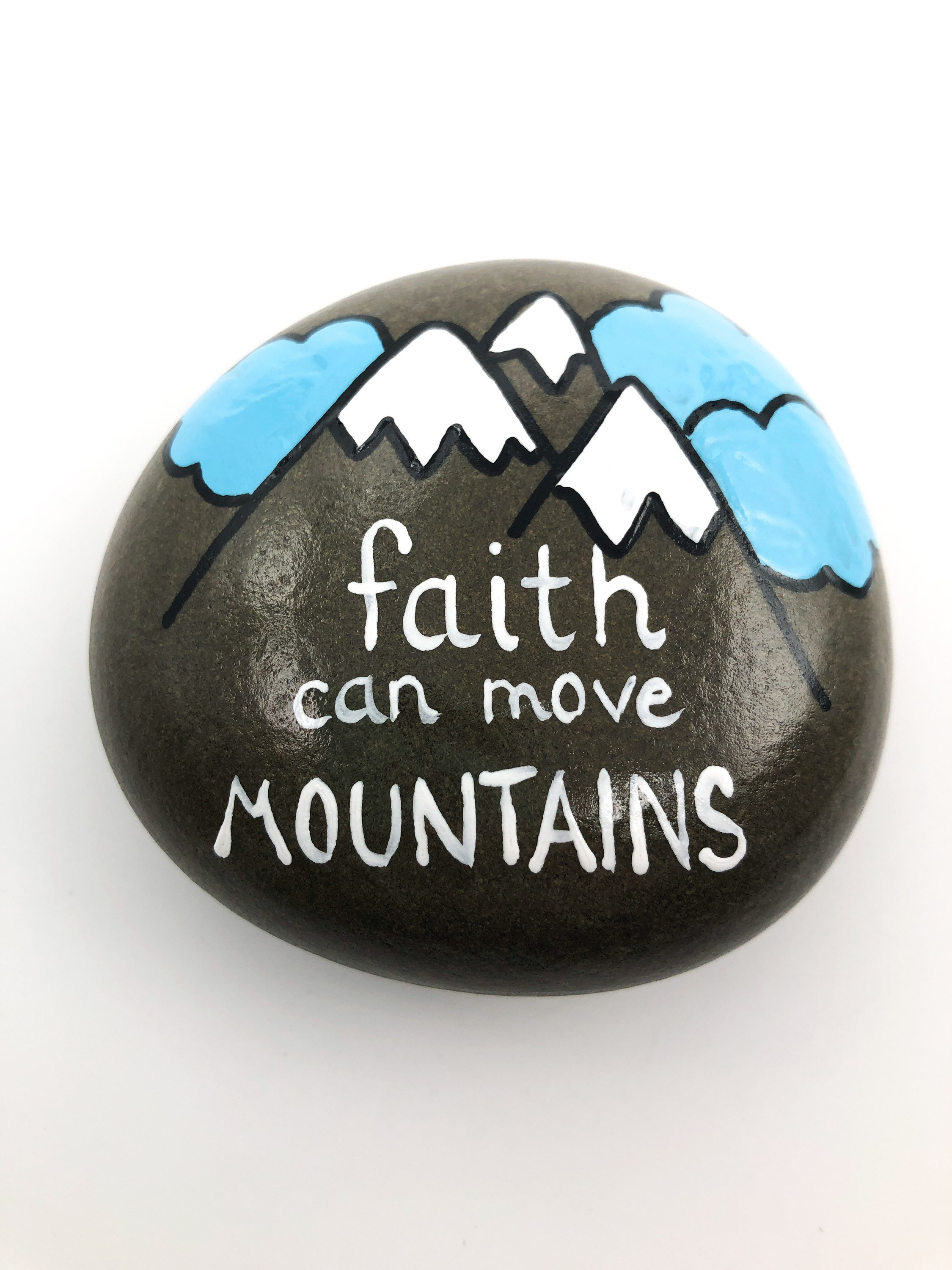 Sentiment Tin- Faith Moves Mountains Sentiment Tin- Faith Moves Mountains