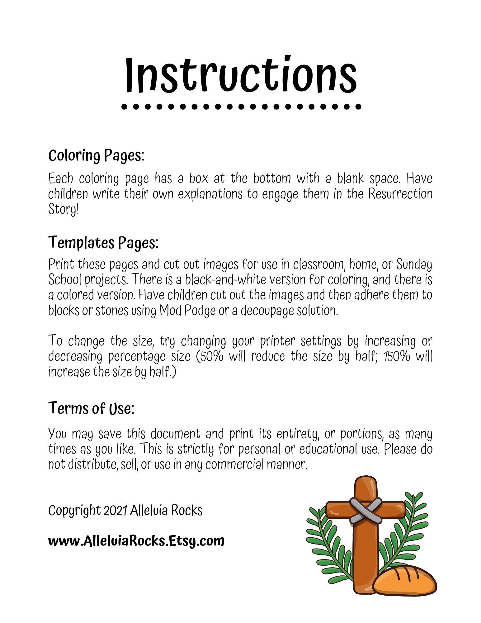 Resurrection Story Coloring Book and Templates Easter Passion - Etsy