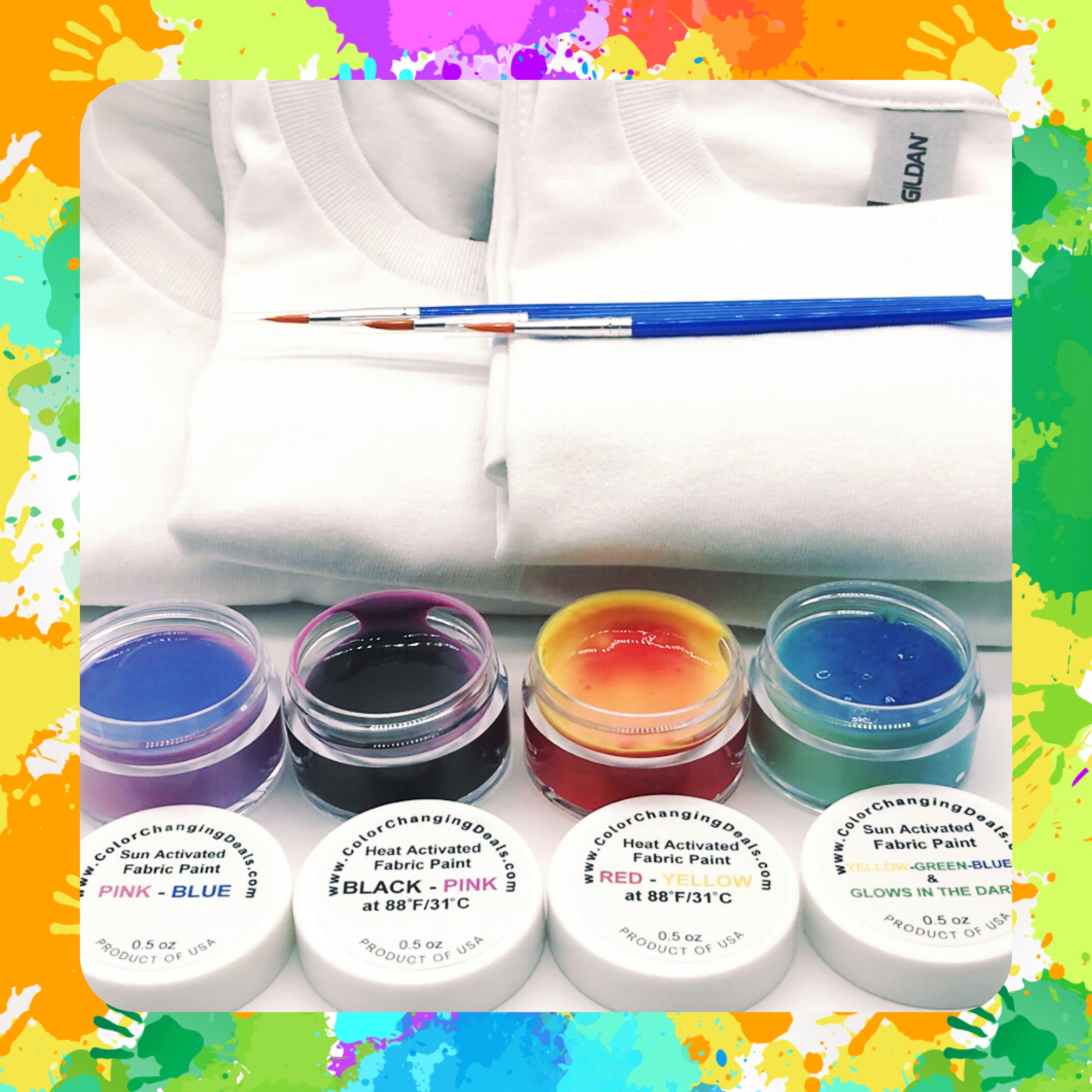 heat activated paint
