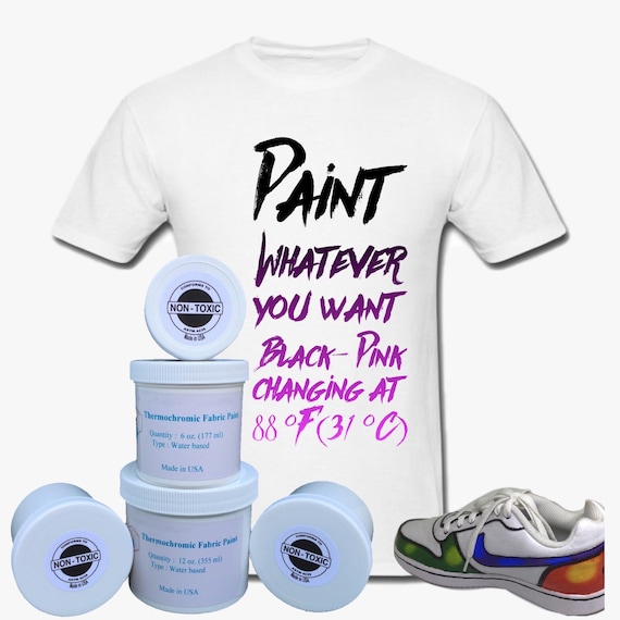Temperature Activated Thermochromic Powder Pigment Blue Changing to Violet  at 72F/22C Perfect for Color Changing T-Shirts Shoes Slime Arts Crafts