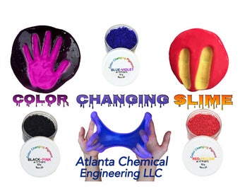 Temperature Activated Color Changing Thermochromic Powder Pigment Perfect For Color Changing Slime Goo