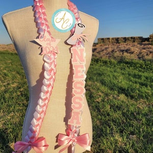 Coquette, Coquette lei, pink Graduation Gift, Class of,coquette lei Graduation, graduation lei coquette, coquete grad,coquete lei,grad pink