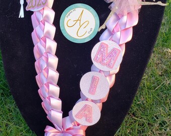 Ballet Lei, Kinder Graduation, Promotion, Preschool Lei, Kids Lei, Kids Size, Pink, Class of 2025, Coquette, Graduation, Gift, Tutu, Custom