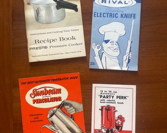 Mid-Century Appliance Ephemera Pack