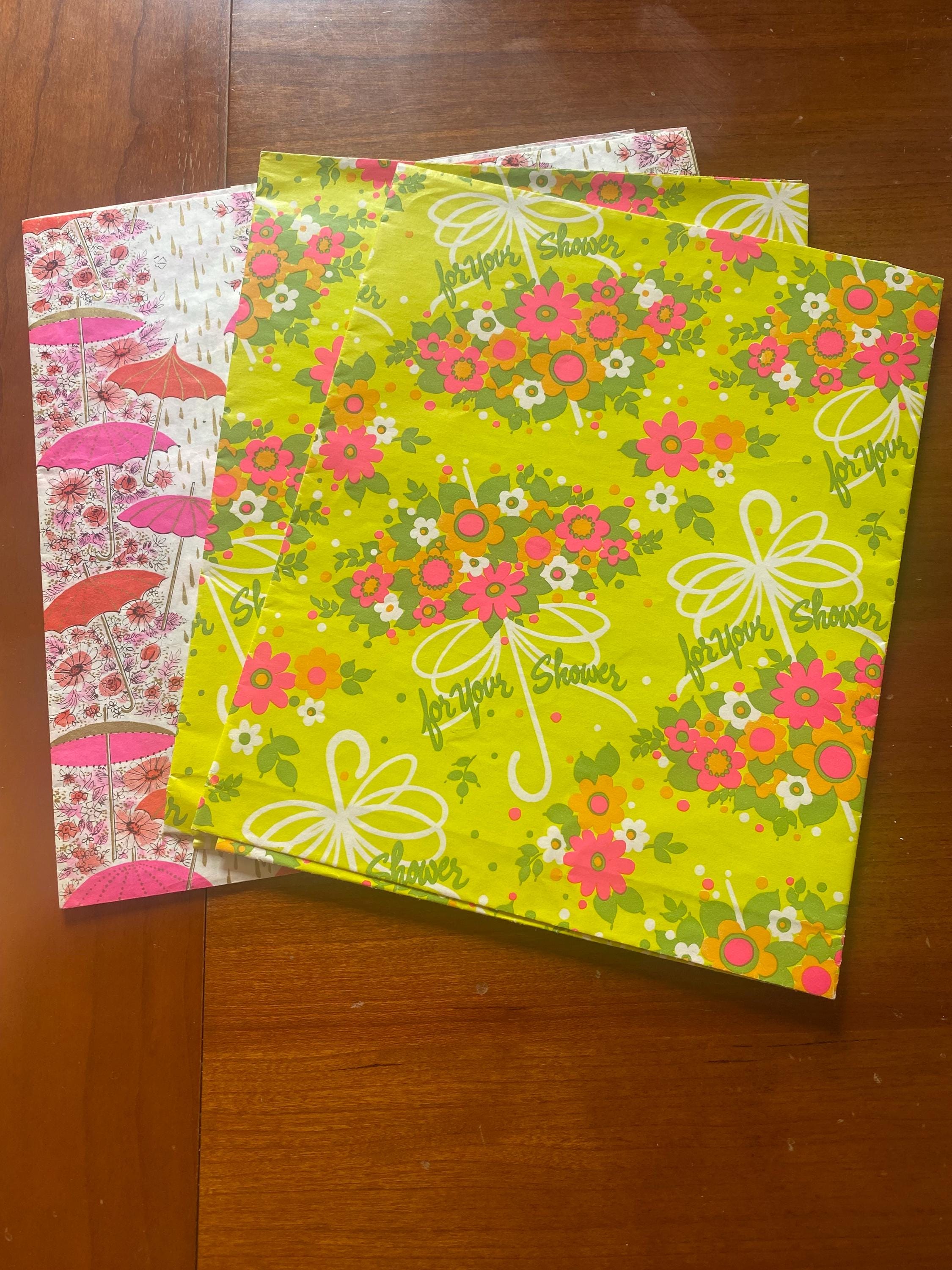Bridal Shower Tissue and Wrapping Paper