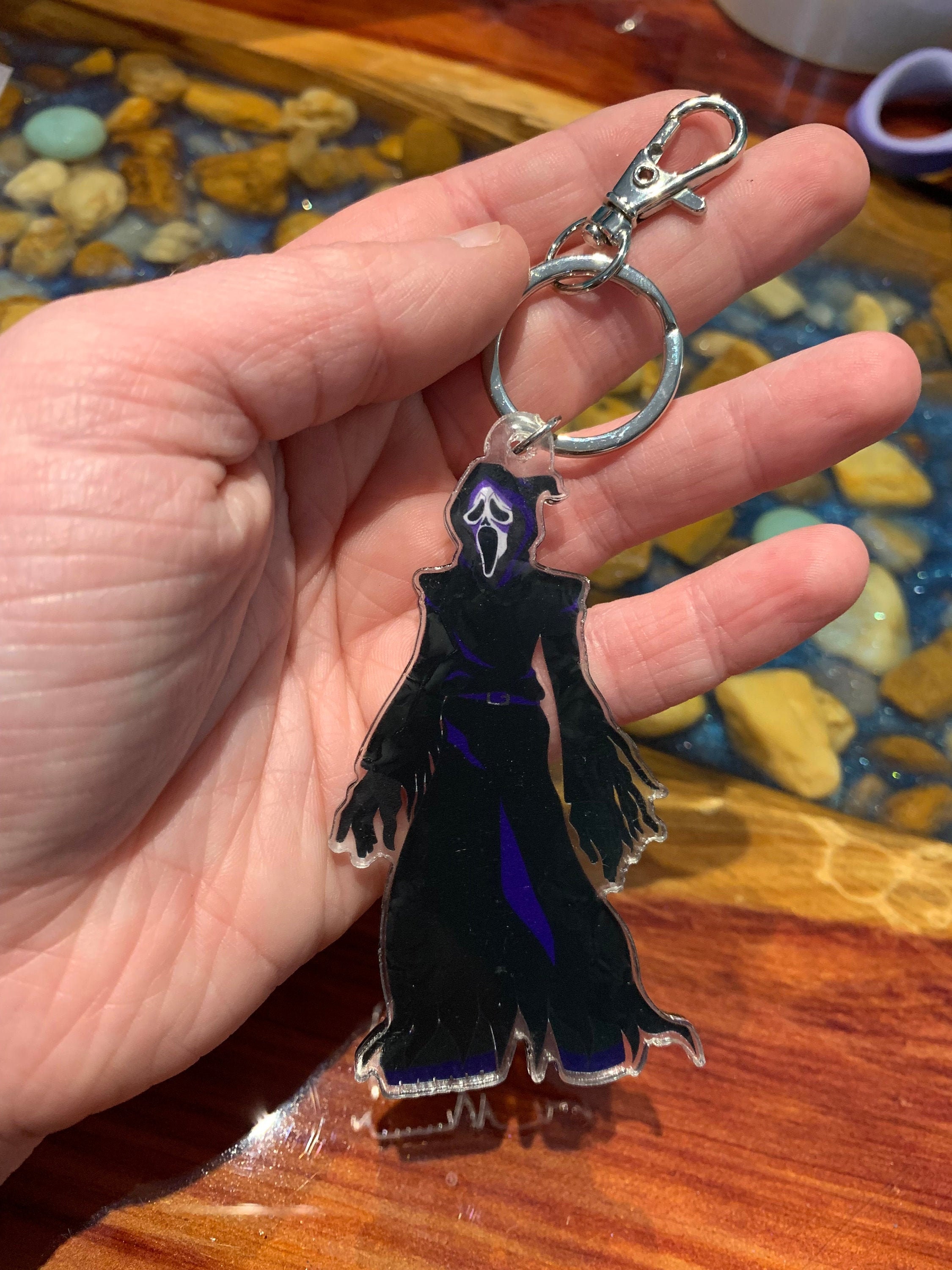ghost key chain