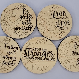 Positive Affirmation Token, Selbsthilfe, Denken an Dich