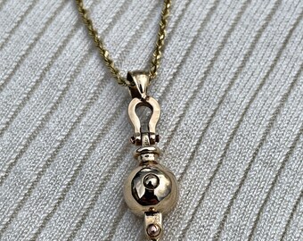 Crane hook and ball 14k
